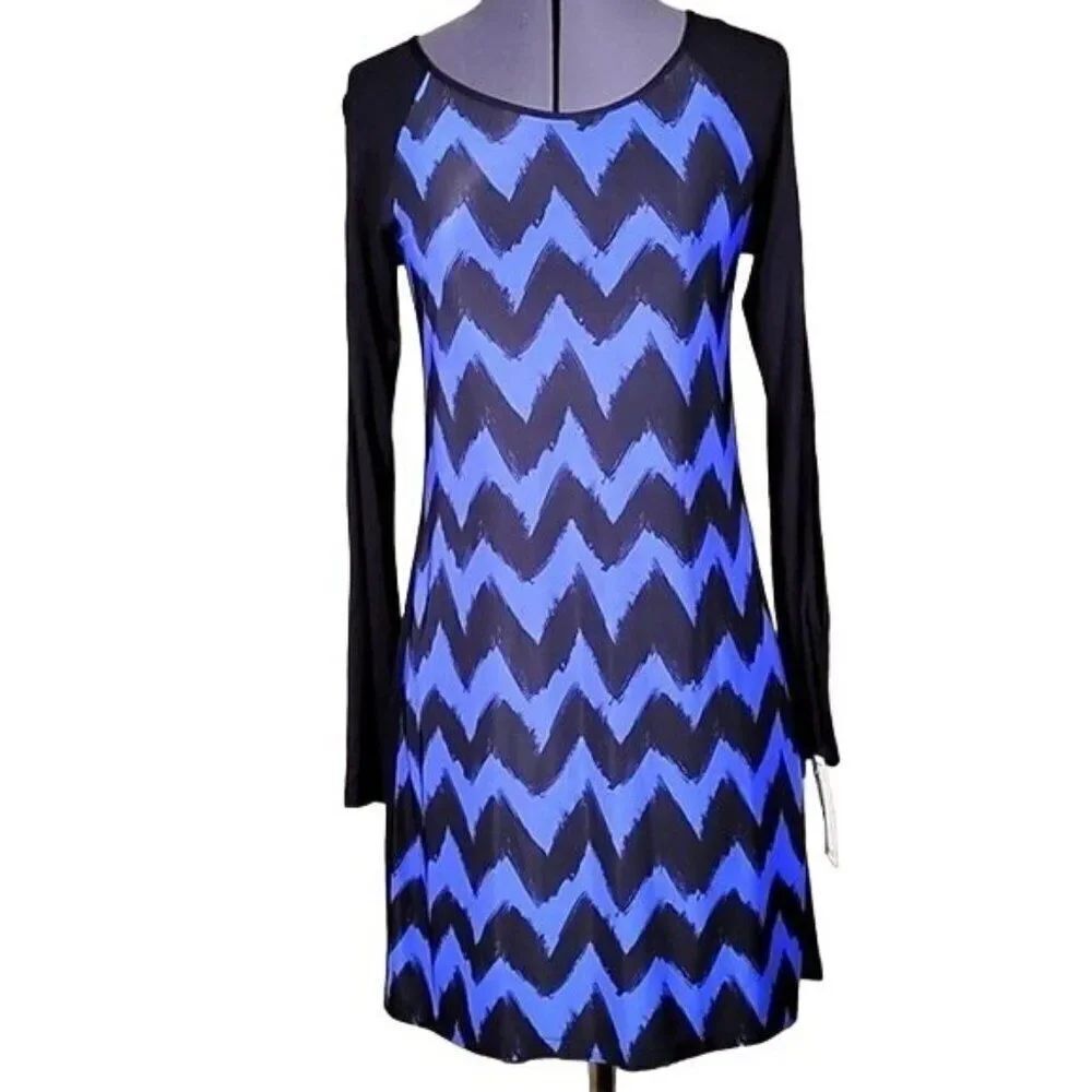 Kokoon "Spinderella" Chevron Dress Sz XS